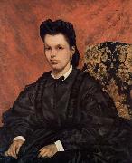 Portrat der ersten Ehefrau des Kunstlers Giovanni Fattori